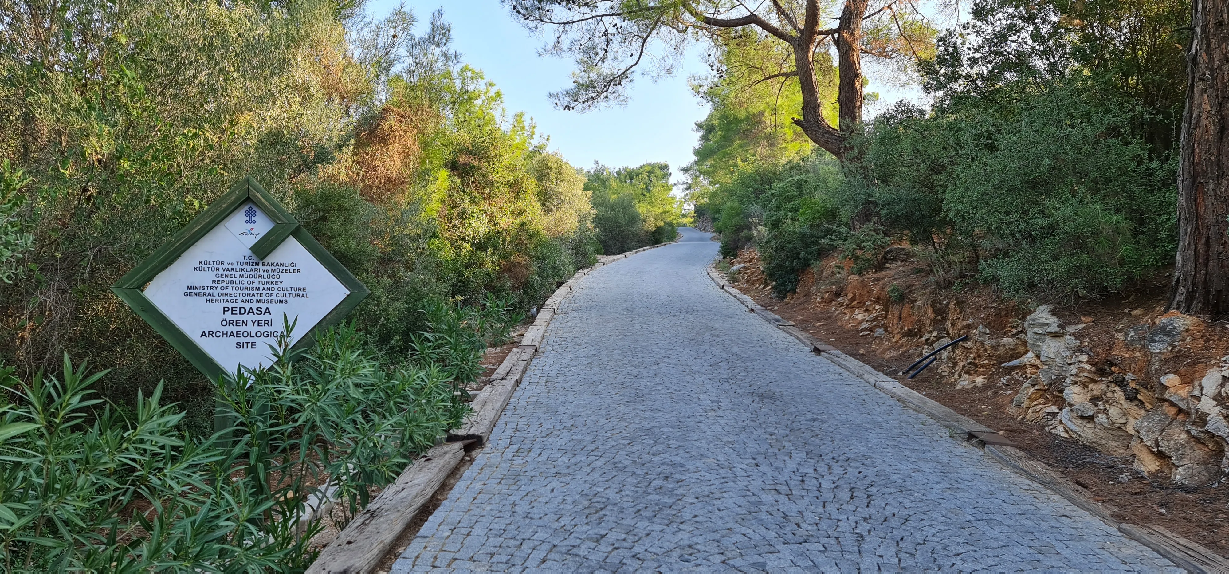 2012 - Pedasa Antik Kenti Yol Yapımı