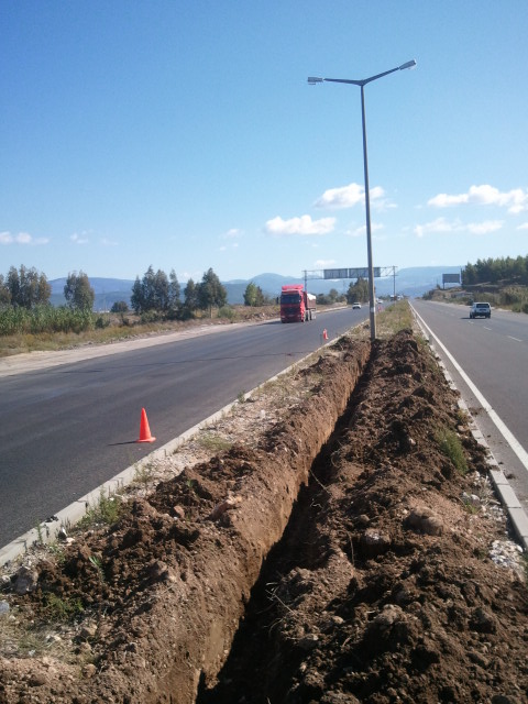 Elektrik Aydınlatma Altyapısı / DHMİ Milas Bodrum Havalimanı