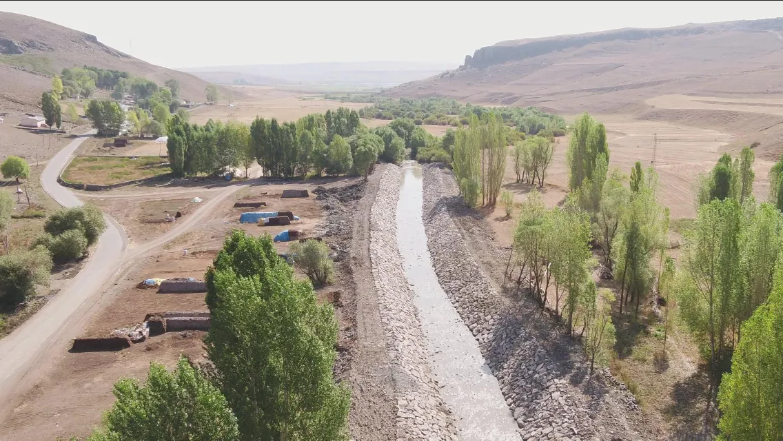 Tahkimat Kanalı Kars / DSİ