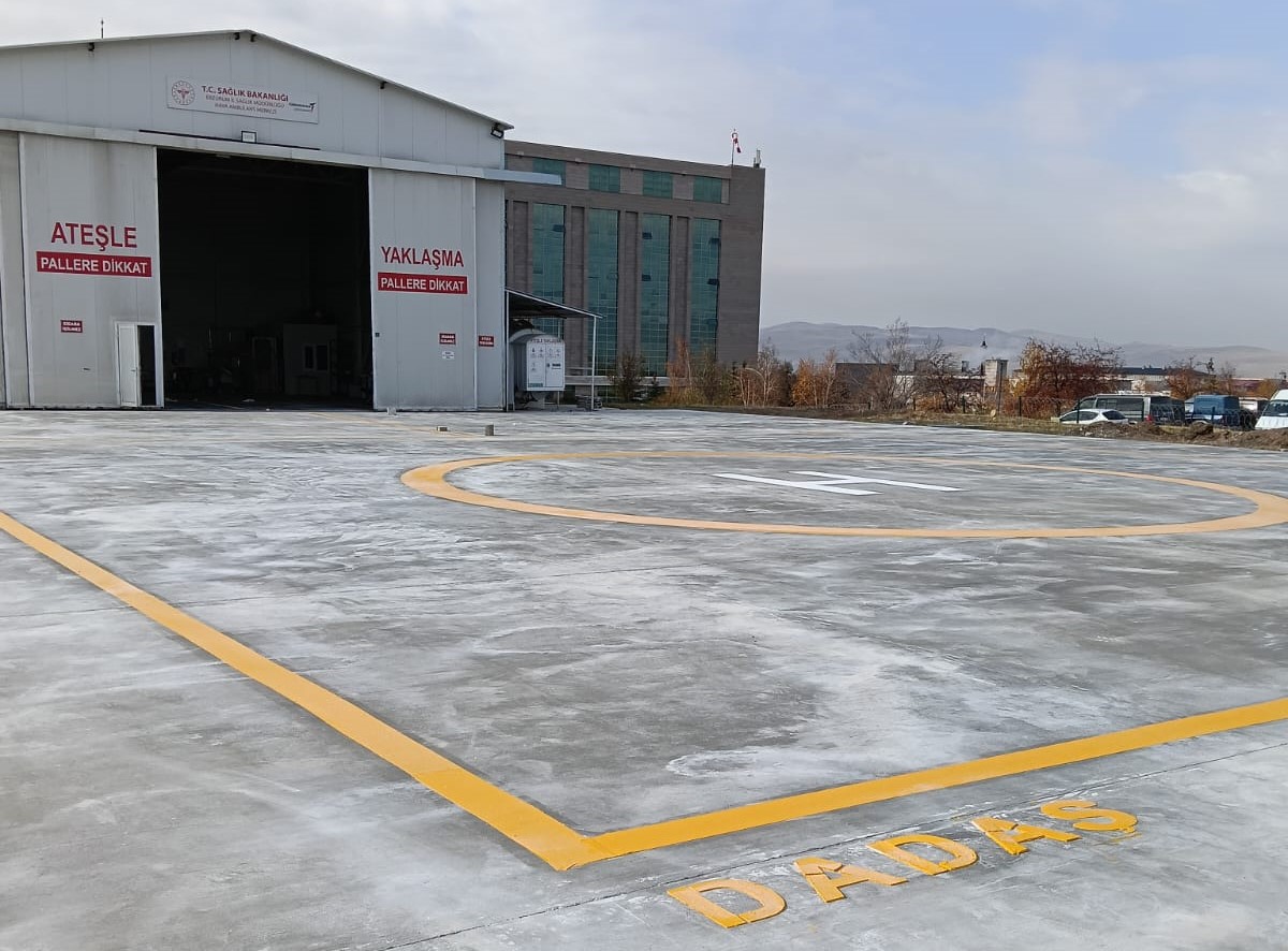 Helikopter Pisti / Erzurum Şehir Hastanesi