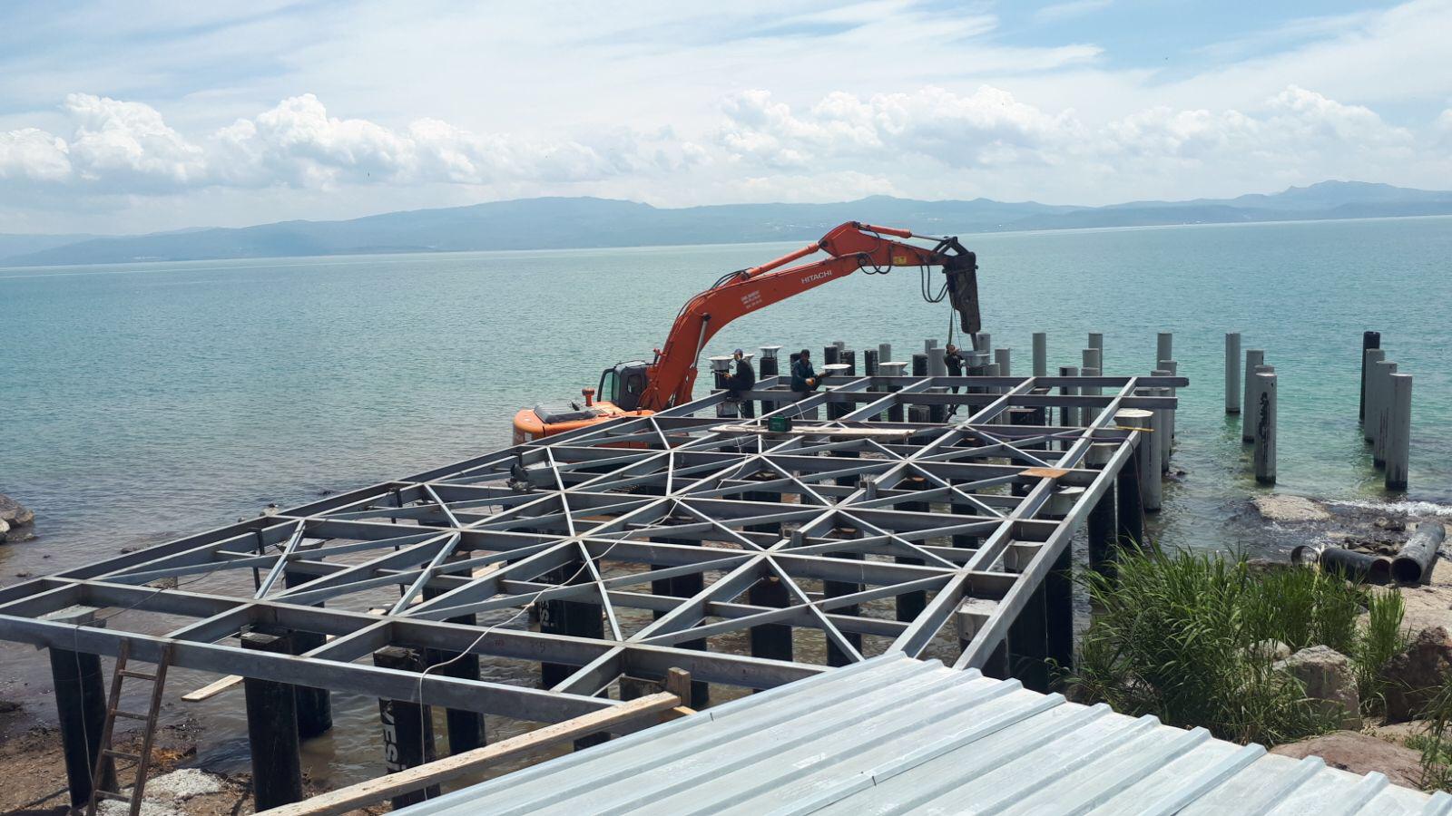 Tekne Yanaşma İskelesi Van Gölü