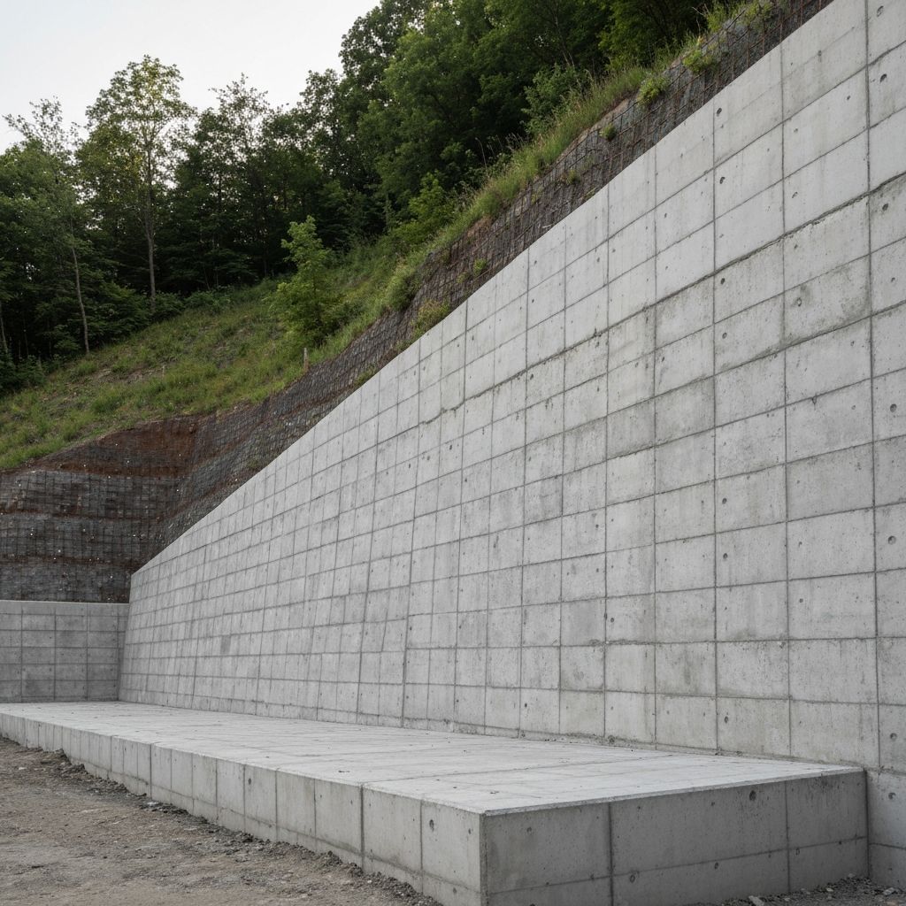 İstinat Duvarları, Çevre Güvenlik Duvarı ve Tel Örgü