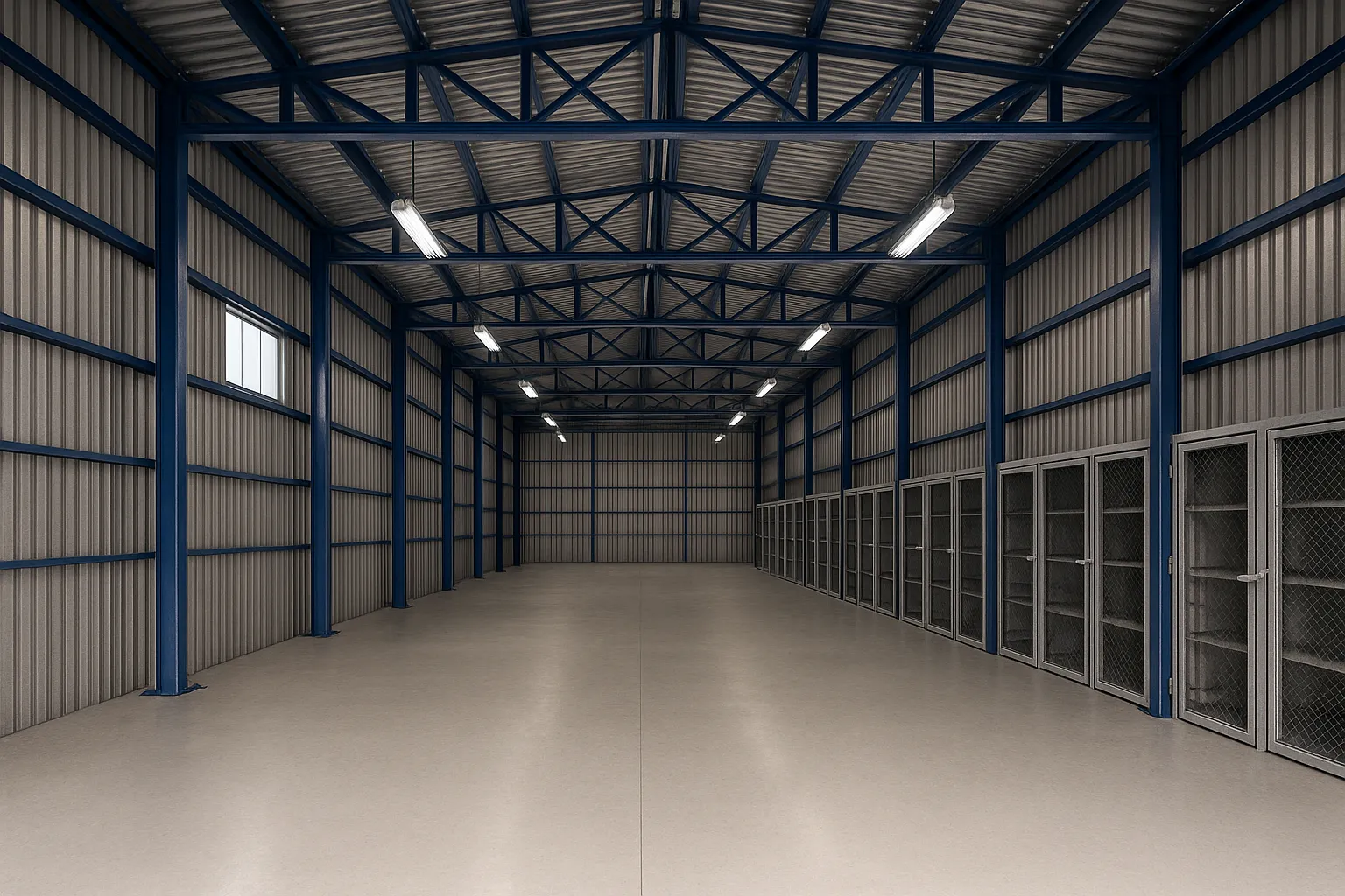 Çelik Konstrüksiyon Hangar / Depo Binası