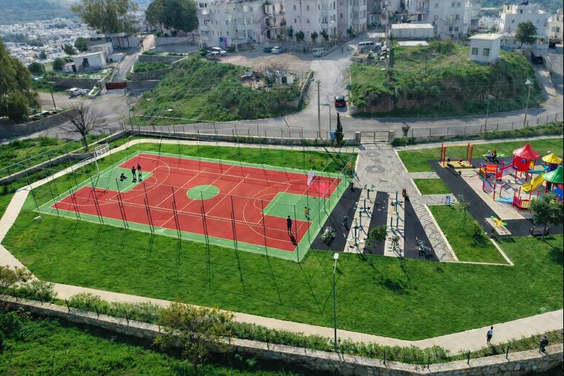 Spor Sahaları, Park Bahçe ve Sosyal Donatı Alanları