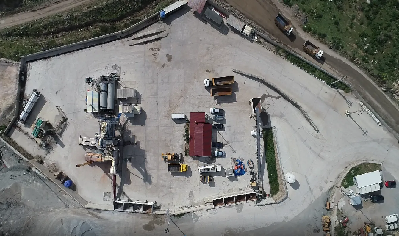 Saha Betonu - Bodrum Belediyesi Peksimet Asfalt Tesisi